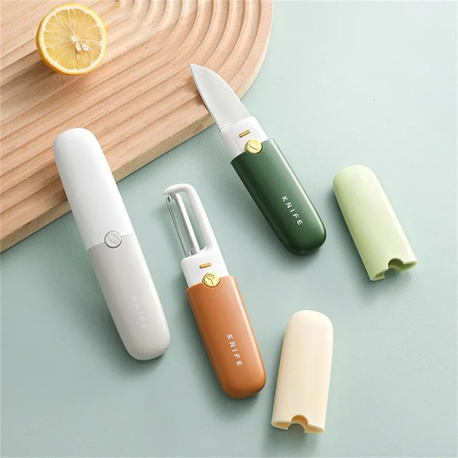 2 in 1 Peeler with Knife