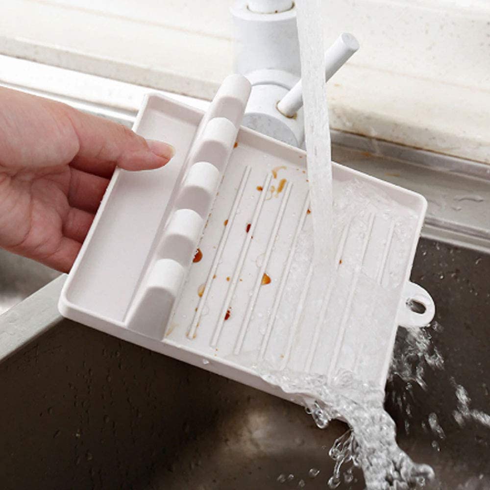 MULTI-FUNCTIONAL SPATULA HOLDER/REST FOR KITCHEN UTENSILS