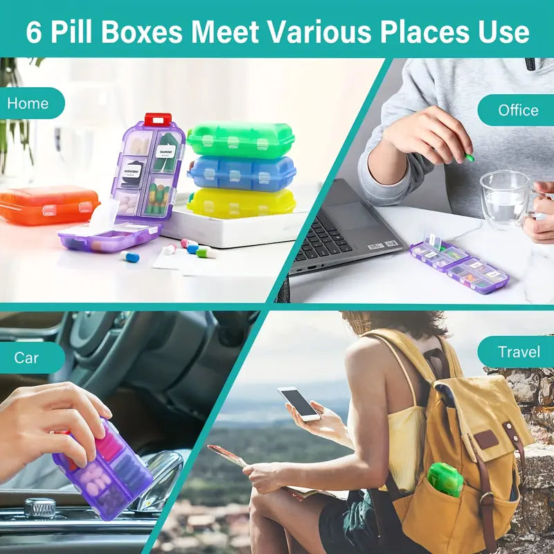 Recommended by Doctors 7-Day Pill Organizer - Dustproof & Moisture-Proof (BUY 1 GET 1 FREE)