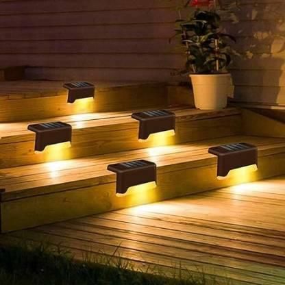 Solar Powered Waterproof Deck Lights for Outdoors