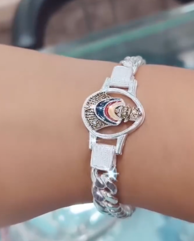 Khatu Shyam Ji Silver-Plated Men & Women's Bracelet
