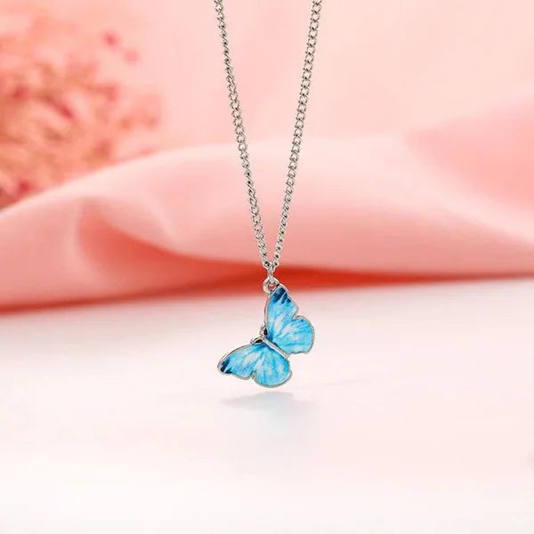 Butterfly neck chain