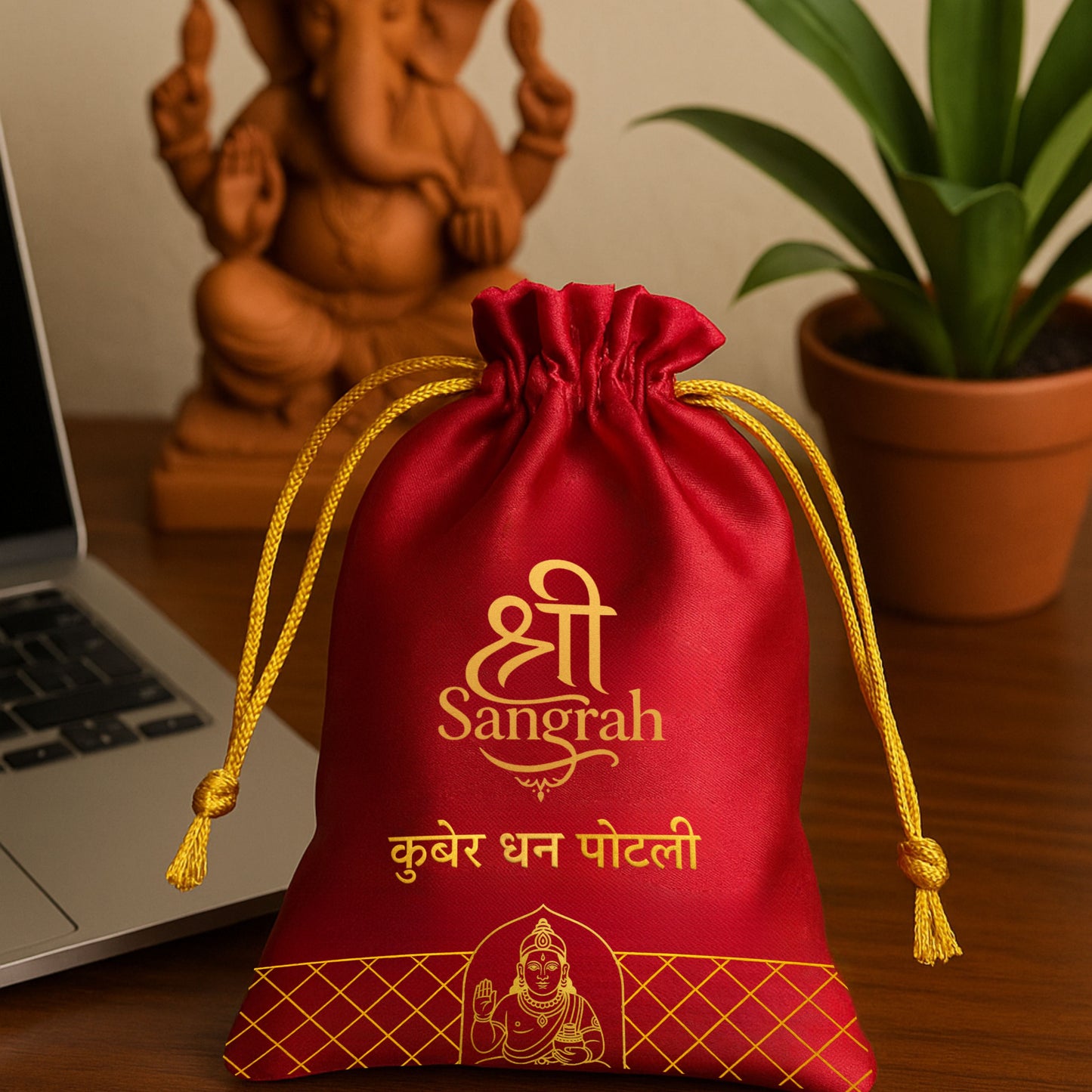 Shri Sangrah™ Kuber Mahadhan Potli (Free Shri Yantra)