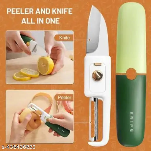 2 in 1 Peeler with Knife