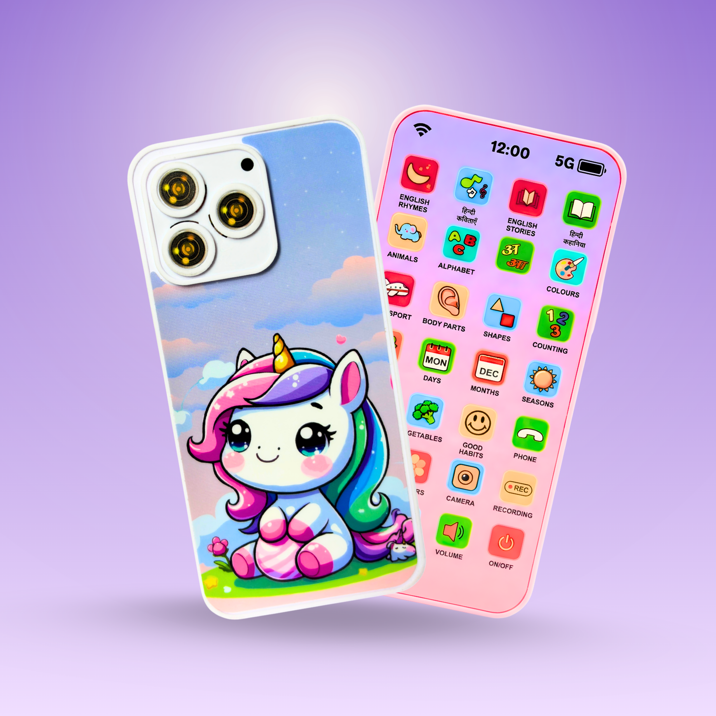 Educational Phone Toy | Rechargeable Type C
