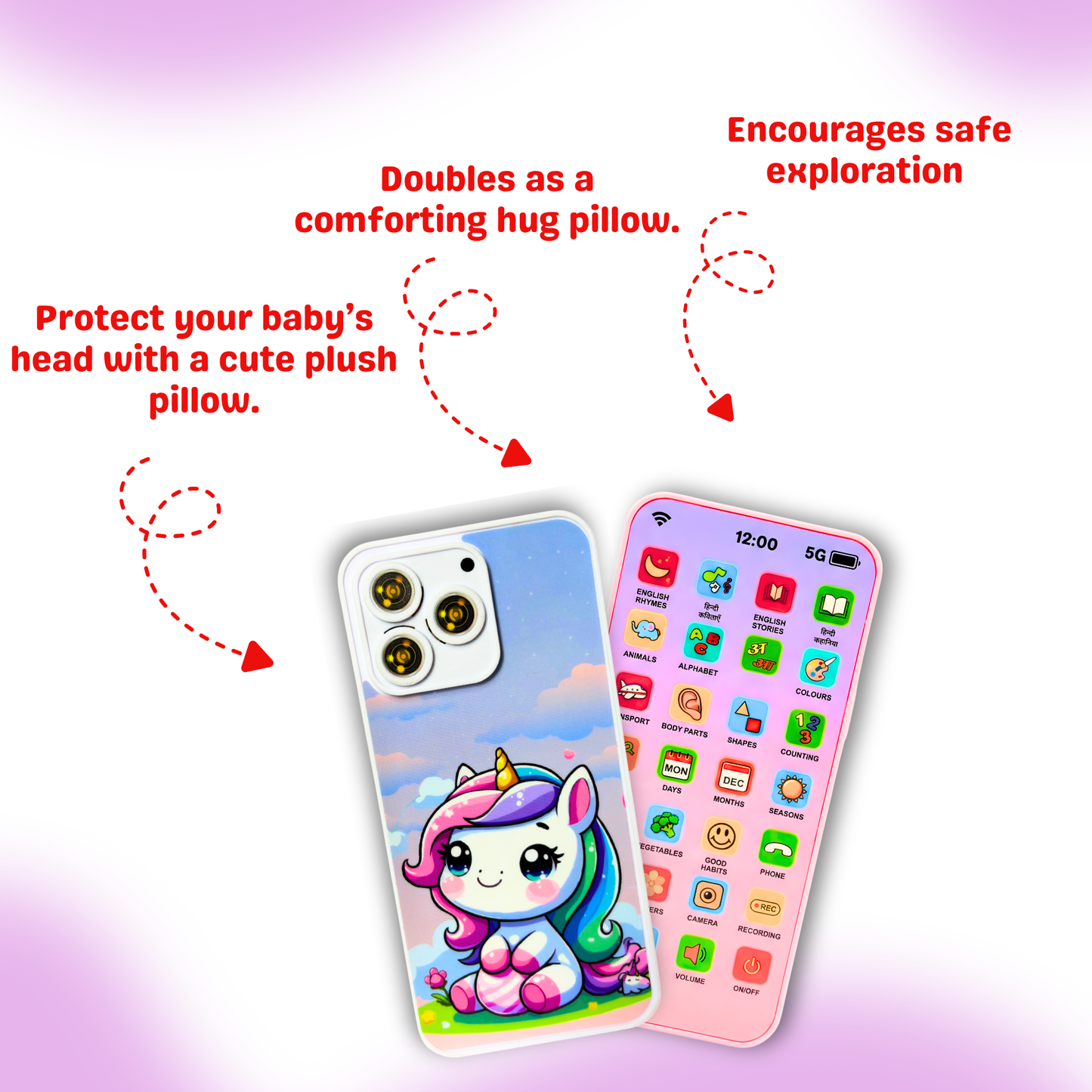 Educational Phone Toy | Rechargeable Type C