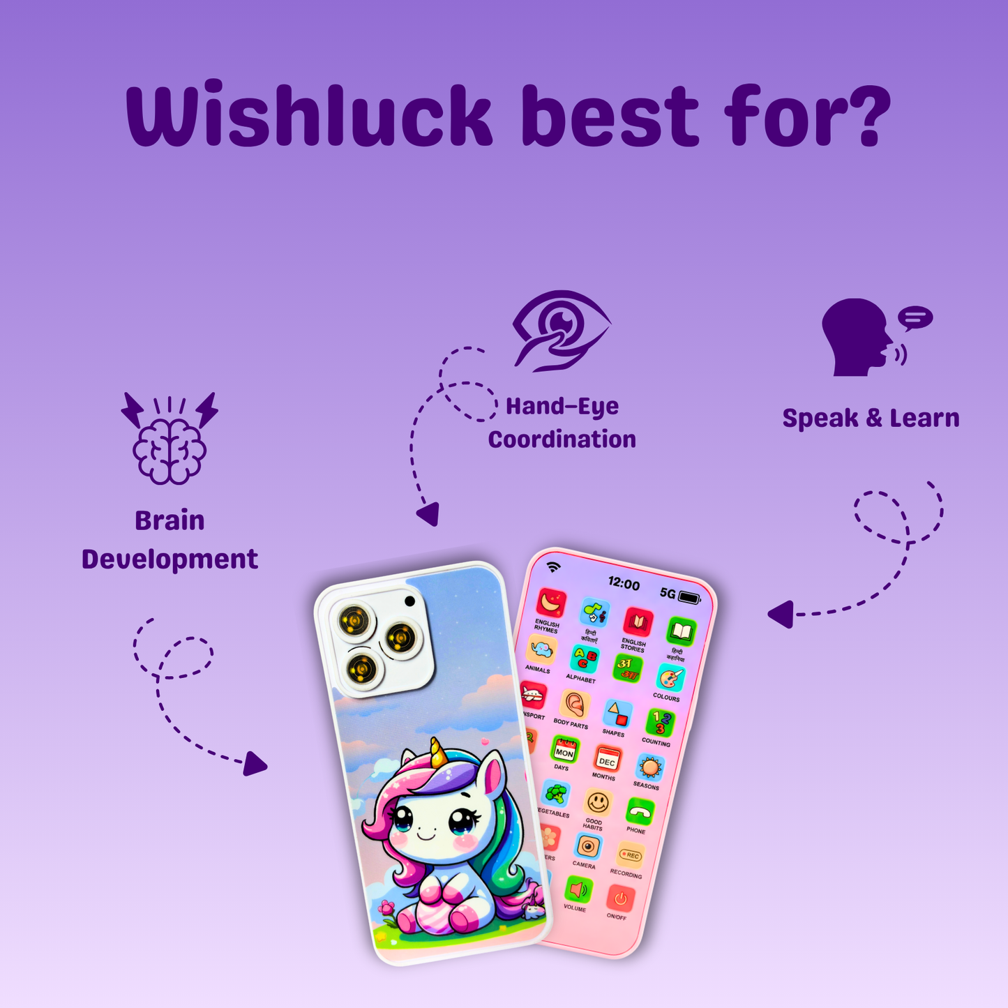 Educational Phone Toy | Rechargeable Type C