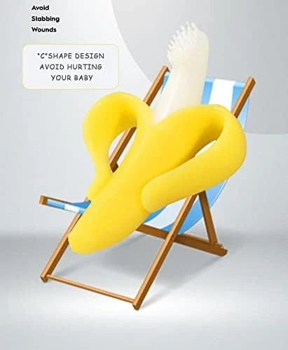Baby Banana Teether & Infant Toothbrush