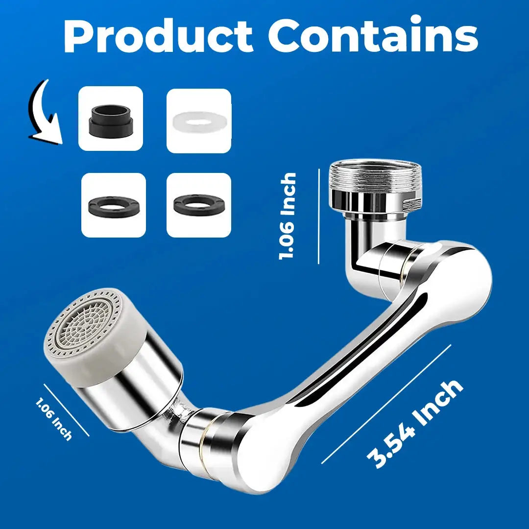 MuchBuy™ Stainless Steel Rotating Faucet-Tap Extender