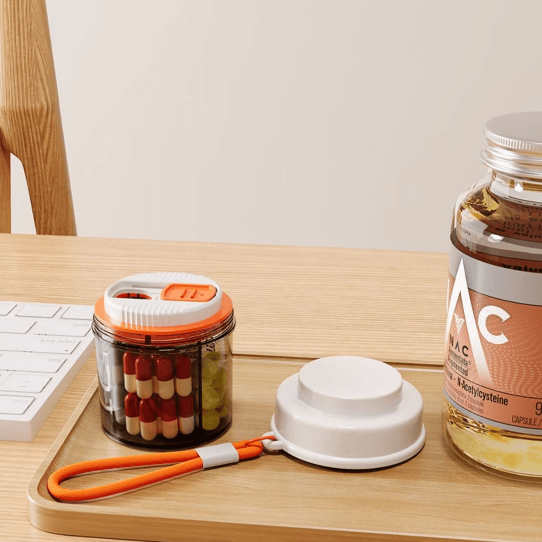 Portable Mini Medicine Organizer