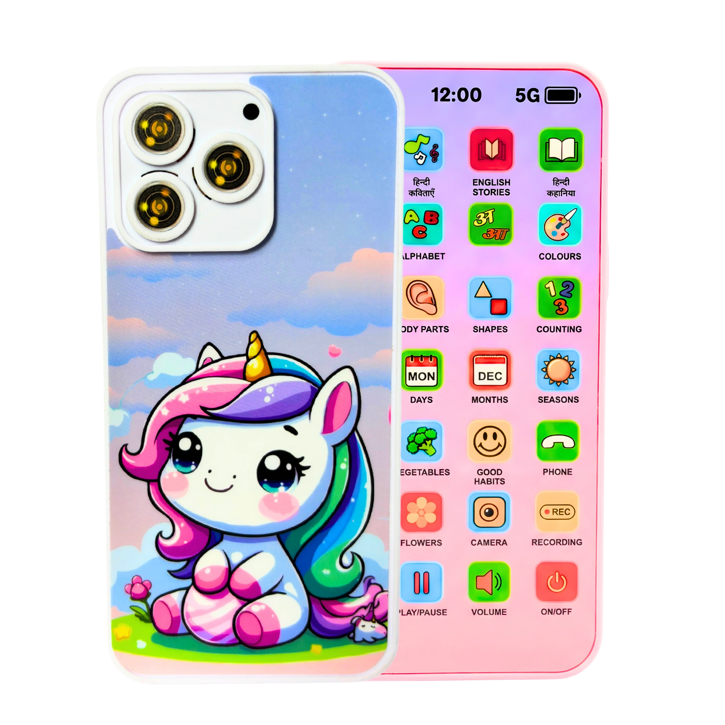 Educational Phone Toy | Rechargeable Type C