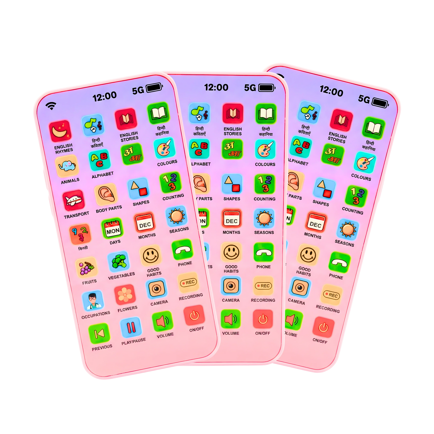 Educational Phone Toy | Rechargeable Type C