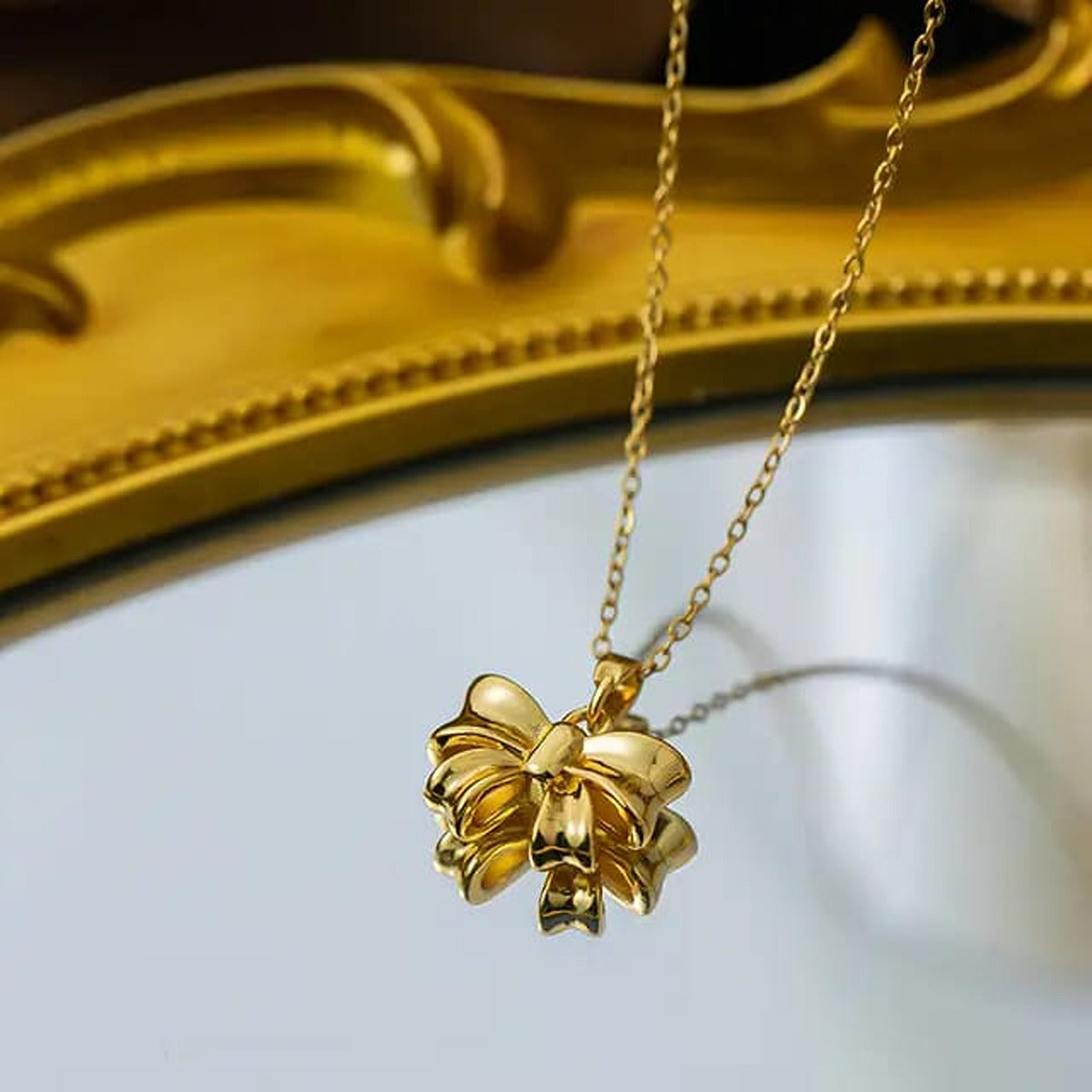Graceful Bow Knot Pendant