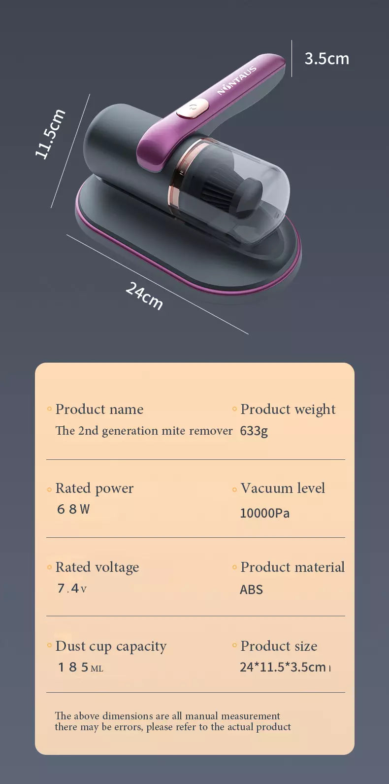 Deep Vacuum & Mite Removal