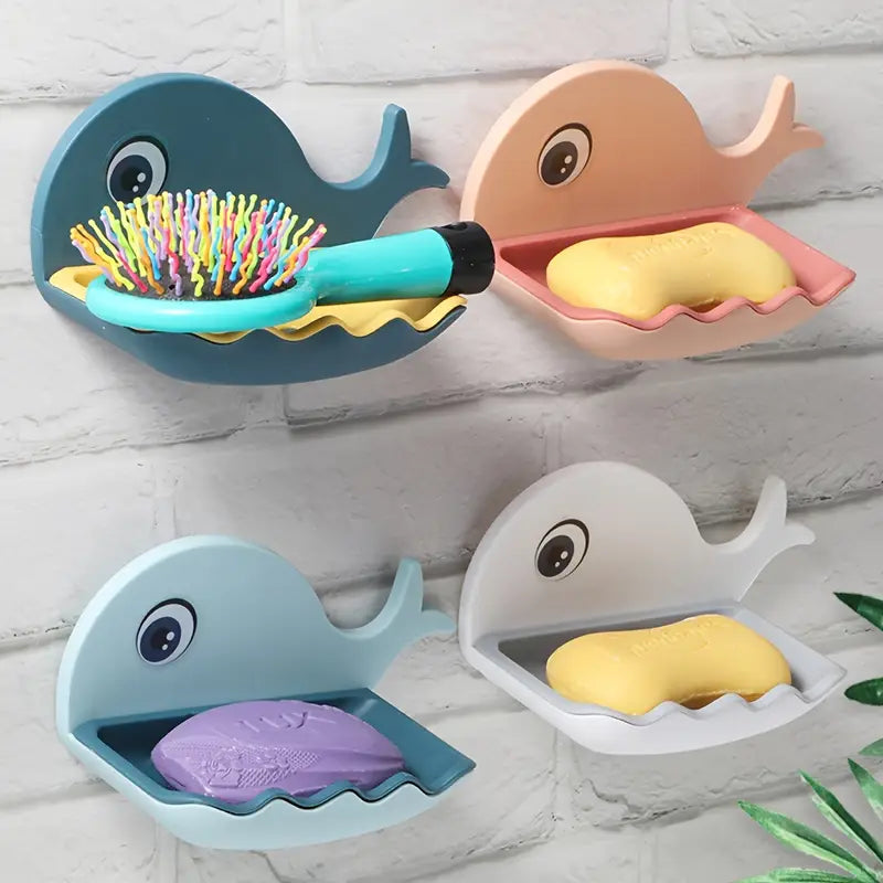 Wall Mounted Soap Stand Holder for Bathroom & Kitchen.