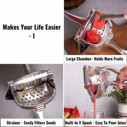 The juice machine designed by labor-saving manual operation, energy saving and environmental protection.