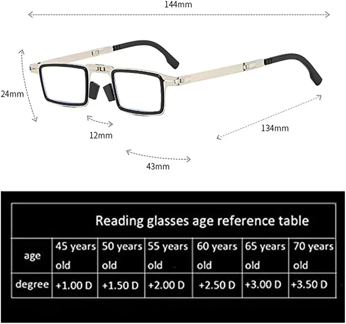 INTELLIGENT PHOTOCHROMIC | AUTO FOCUS | ANTI BLUE | ULTRA LIGHT READING GLASSES
