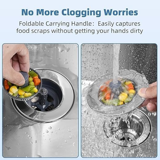 SinkShield™ - Premium Stainless Steel Drain Protector