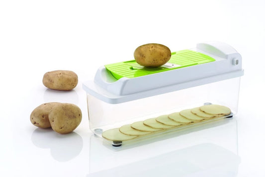 MULTIPURPOSE VEGETABLE AND FRUIT CHOPPER CUTTER GRATER SLICER