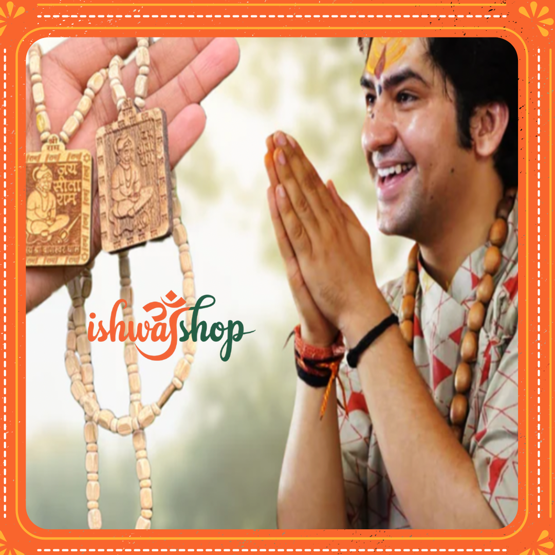 Bageshwar Dham Tulsi Mala (100% Original Tulsi beads) - Buy 1 Get 1 FREE (K)