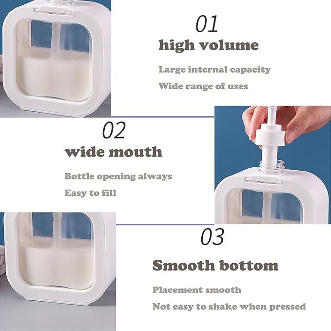 Soap Dispenser For Bathroom Kitchen Large-Capacity Dispensing Bottled