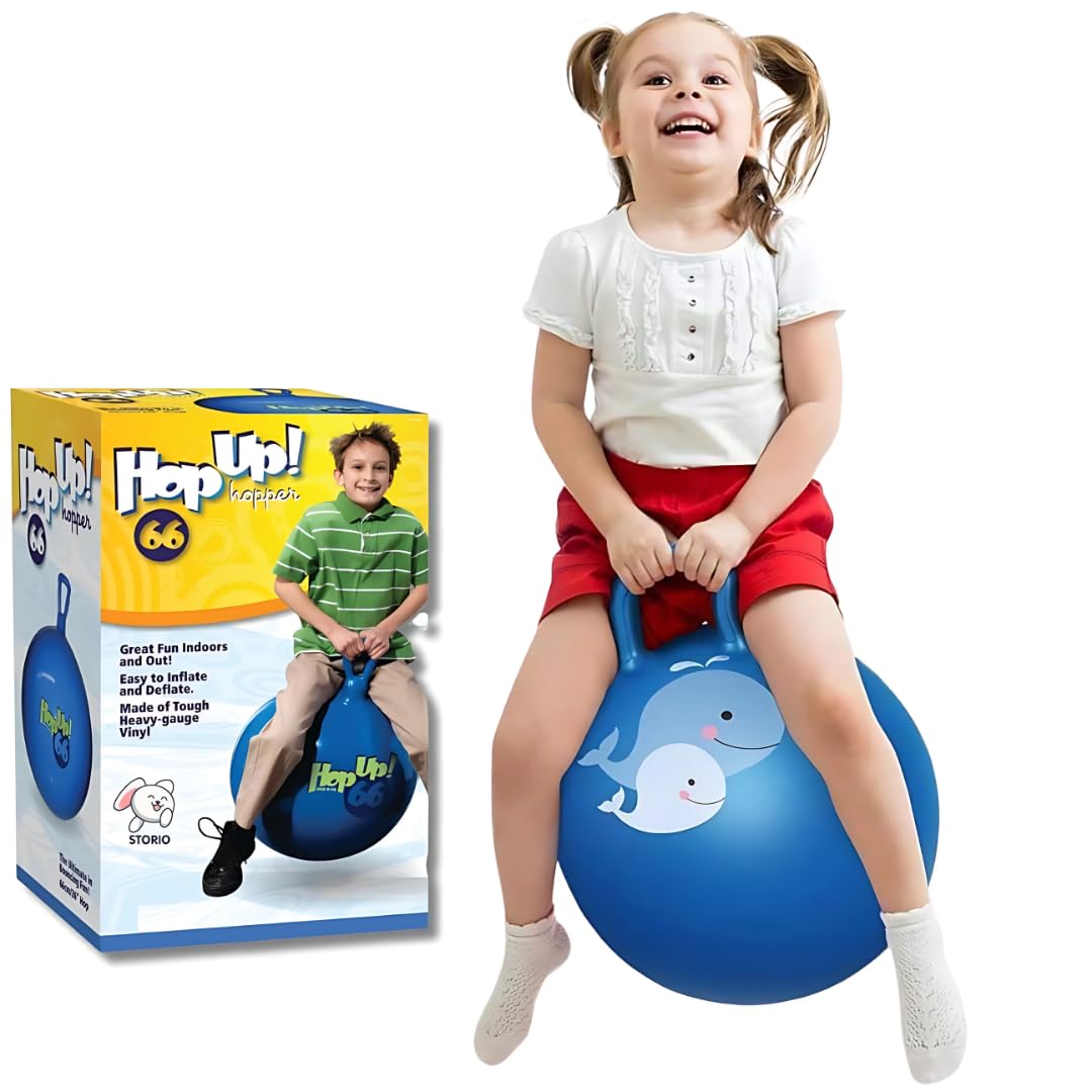 Sit And Bounce Rubber Hop Ball Jumping&Bouncing Ball For Boys Girls Toys|Indoor&Outdoor|Best Gift Balls For Kids -Big