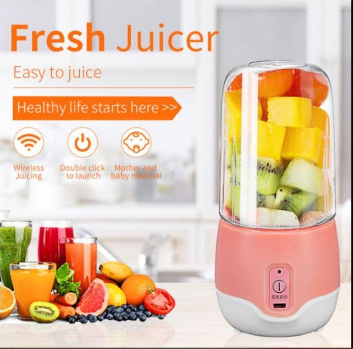 Portable Personal Smoothies Shakes Blender Mini Size Fruit Juice Blender USB Rechargeable