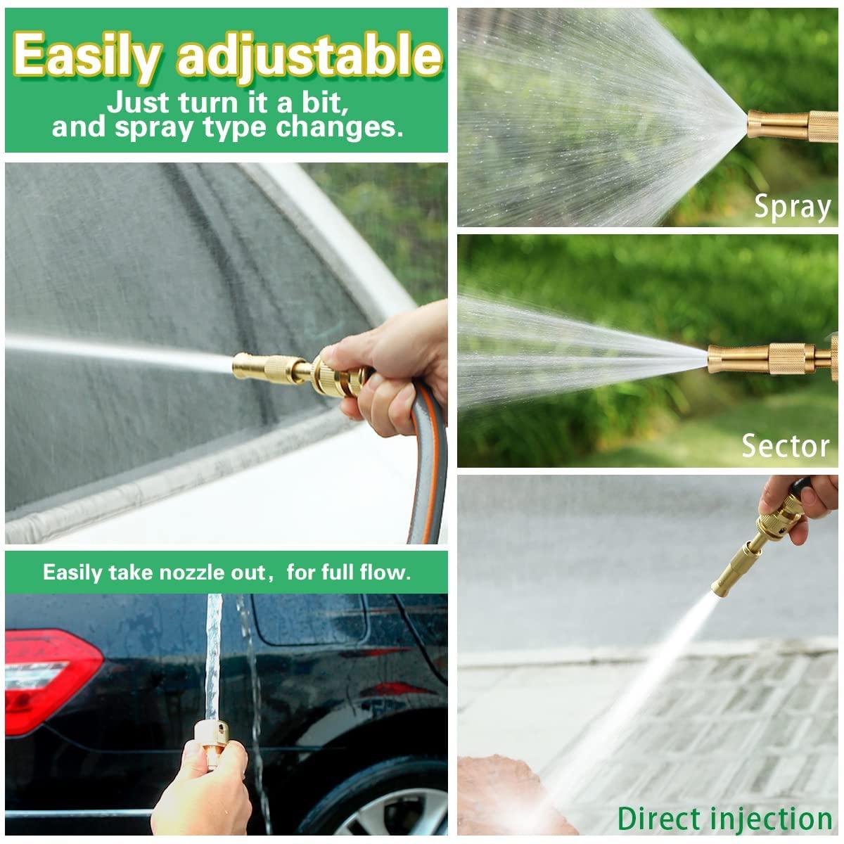 Adjustable Automatic Atomizing Nozzle Brass -Heavy Metal