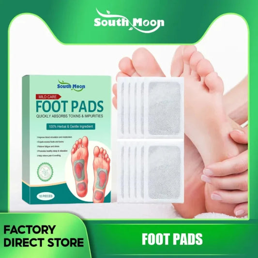 100% Merbal & Gentle Ingredient Detox Foot Pads NT(1 BOX = 20 PATCHES-BUY 1 GET 1
