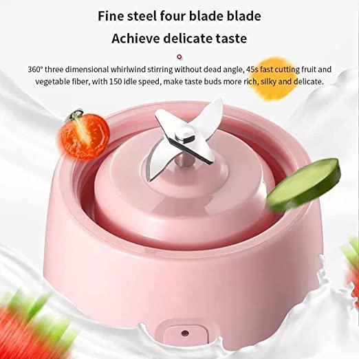 Portable Personal Smoothies Shakes Blender Mini Size Fruit Juice Blender USB Rechargeable