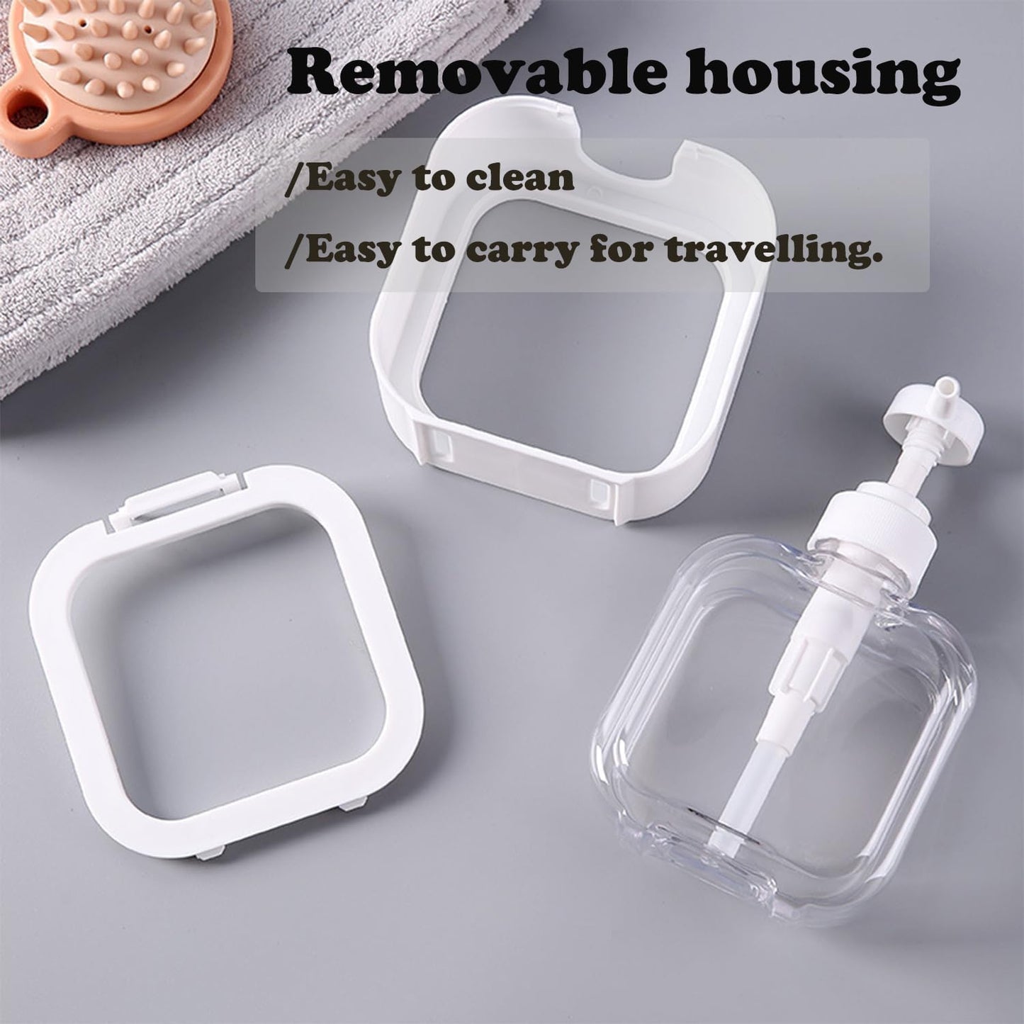 Soap Dispenser For Bathroom Kitchen Large-Capacity Dispensing Bottled
