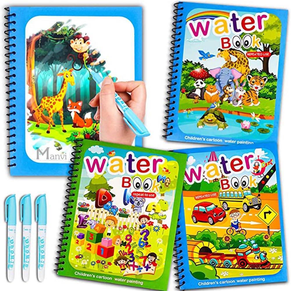 ✨Reusable Magic Painting Book 🎨 (Buy 2 & Get 2 FREE)!!!