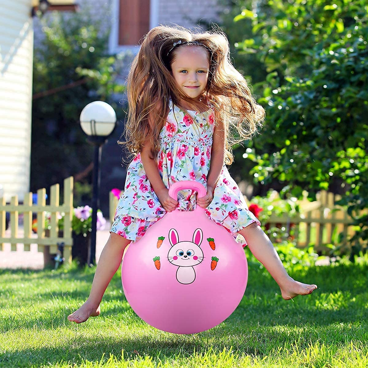 Sit And Bounce Rubber Hop Ball Jumping&Bouncing Ball For Boys Girls Toys|Indoor&Outdoor|Best Gift Balls For Kids -Big
