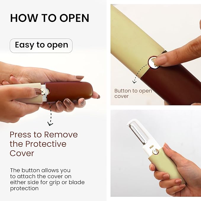 2 in 1 Peeler with Knife