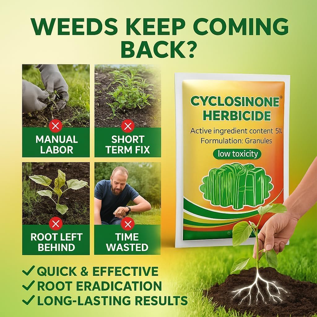 BUY 1 GET 1 FREE - Cyclosinone Granular Weed Killer - Bestseller