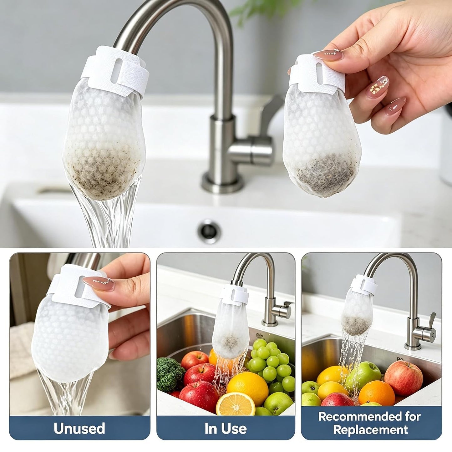 Filtora™ Faucet Guard – 20 Pcs