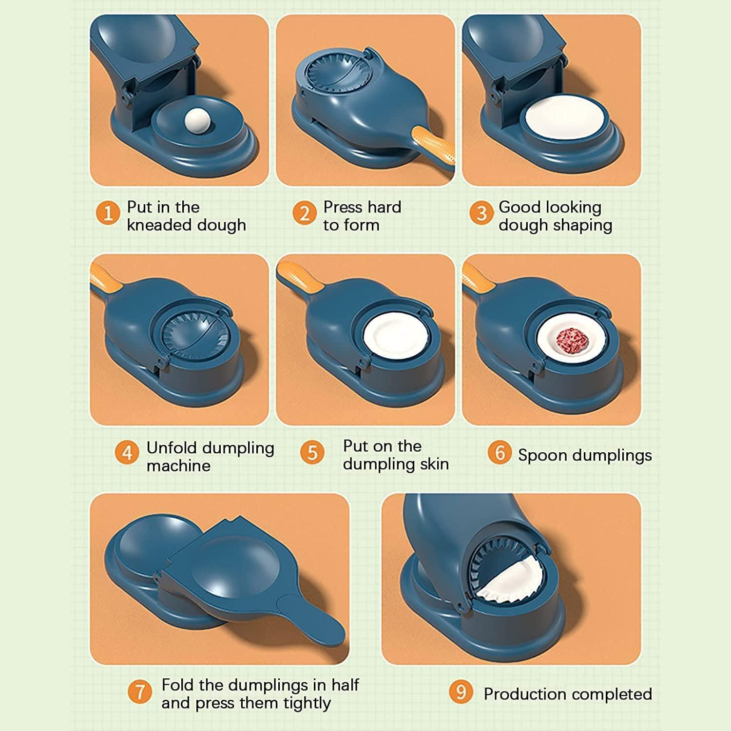 2 In 1 Dumpling Maker (Assorted Color)