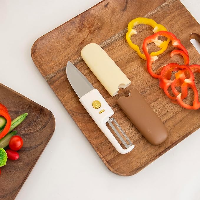 2 in 1 Peeler with Knife