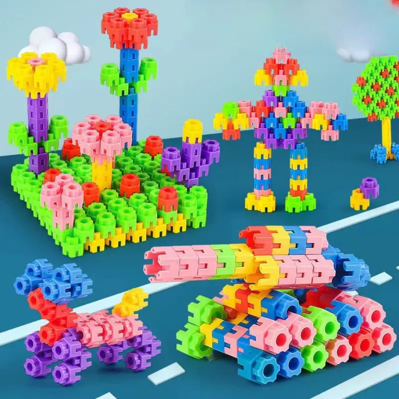 Special Offer: Buy 25 Hexagonal Building Blocks, Get 25 Free! Boost Your Child’s Brain Development and Coordination with This Fun, Educational Puzzle Toy