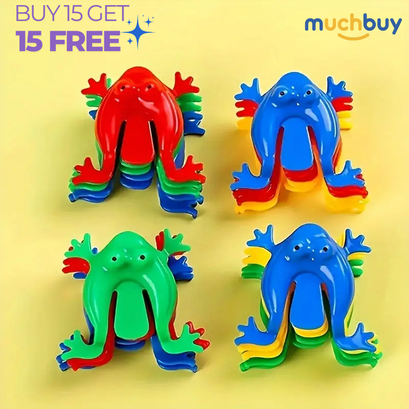 Buy 15 Get 15 Free - Educational toy 30 Pieces Jumping Frog