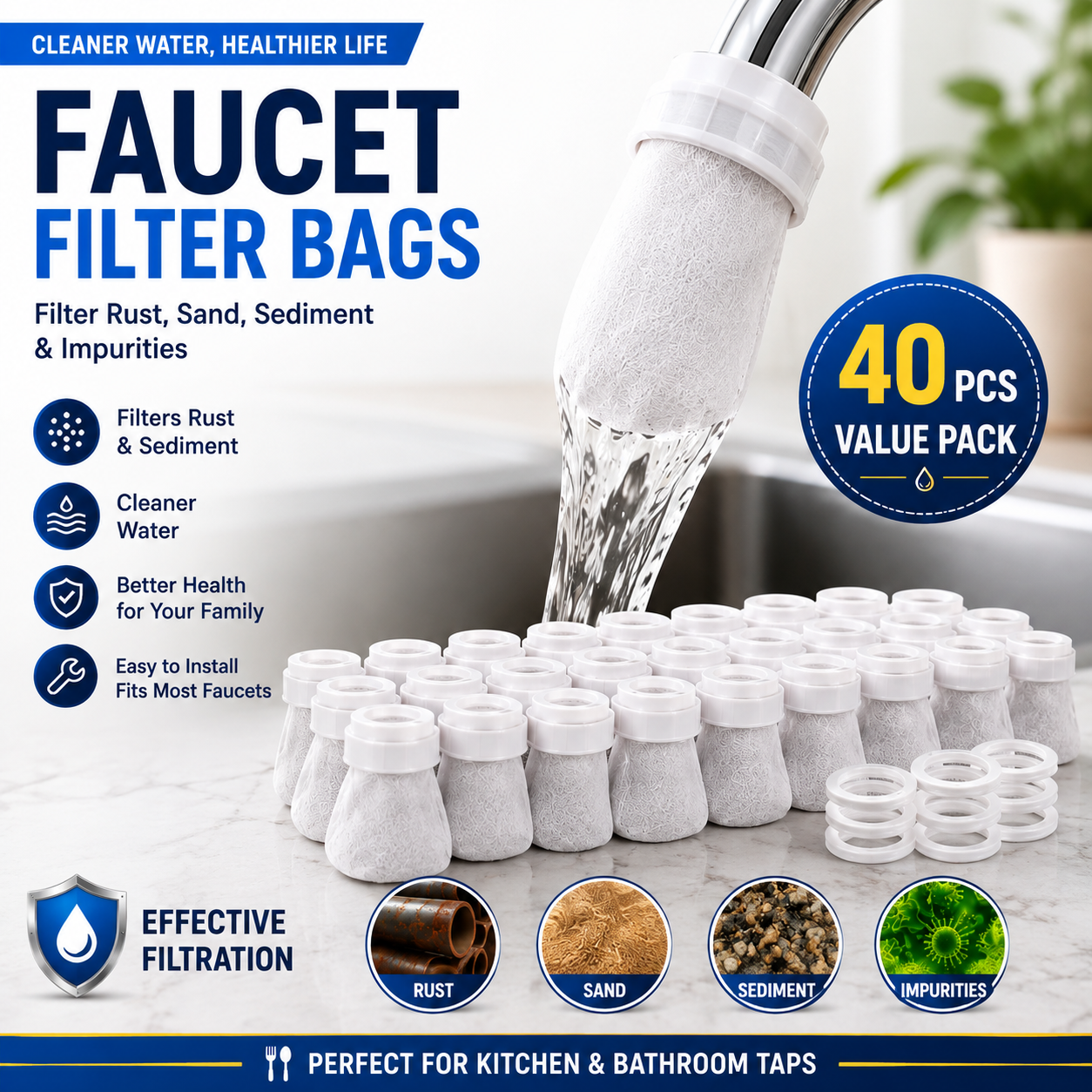 Filtora™ Faucet Guard – 20 Pcs