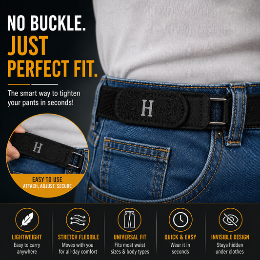 No-Buckle Stretch Belt