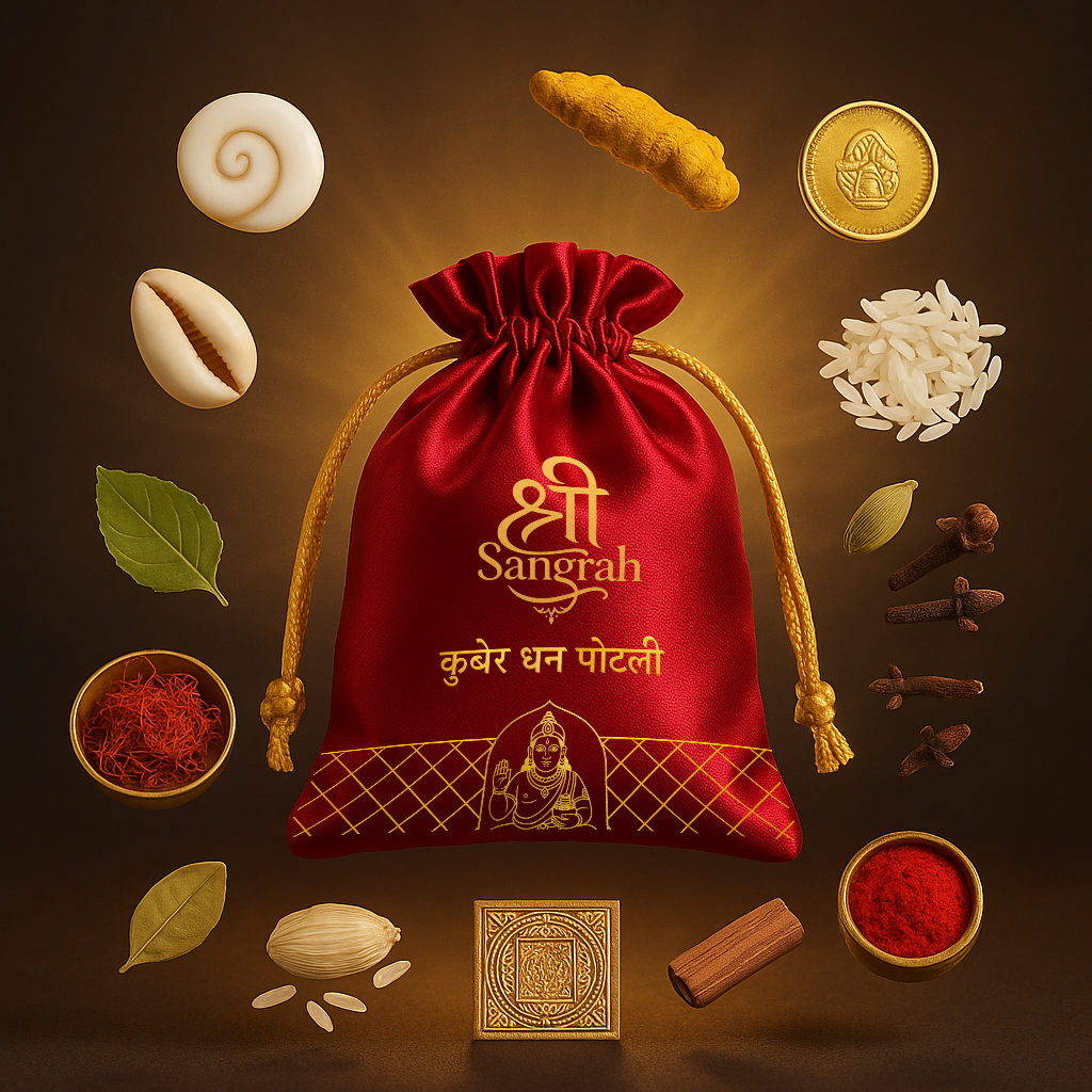 Shri Sangrah™ Kuber Mahadhan Potli (Free Shri Yantra)