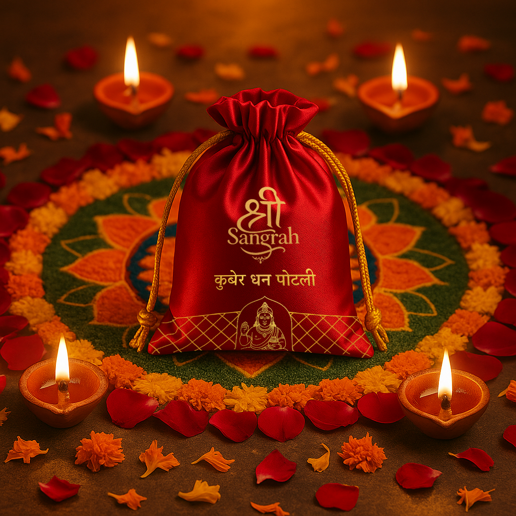 Shri Sangrah™ Kuber Mahadhan Potli (Free Shri Yantra)