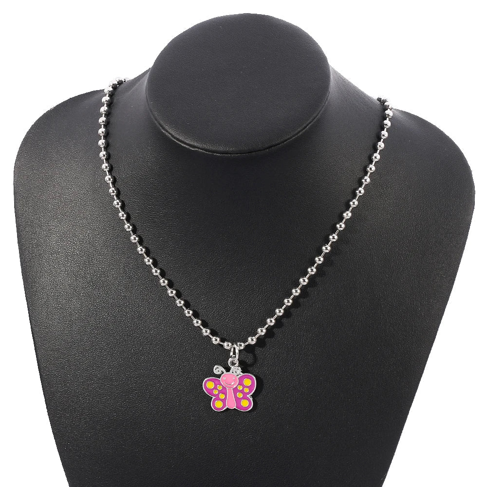 Cute Butterfly ,  Dragonfly,  and heart shape pendents