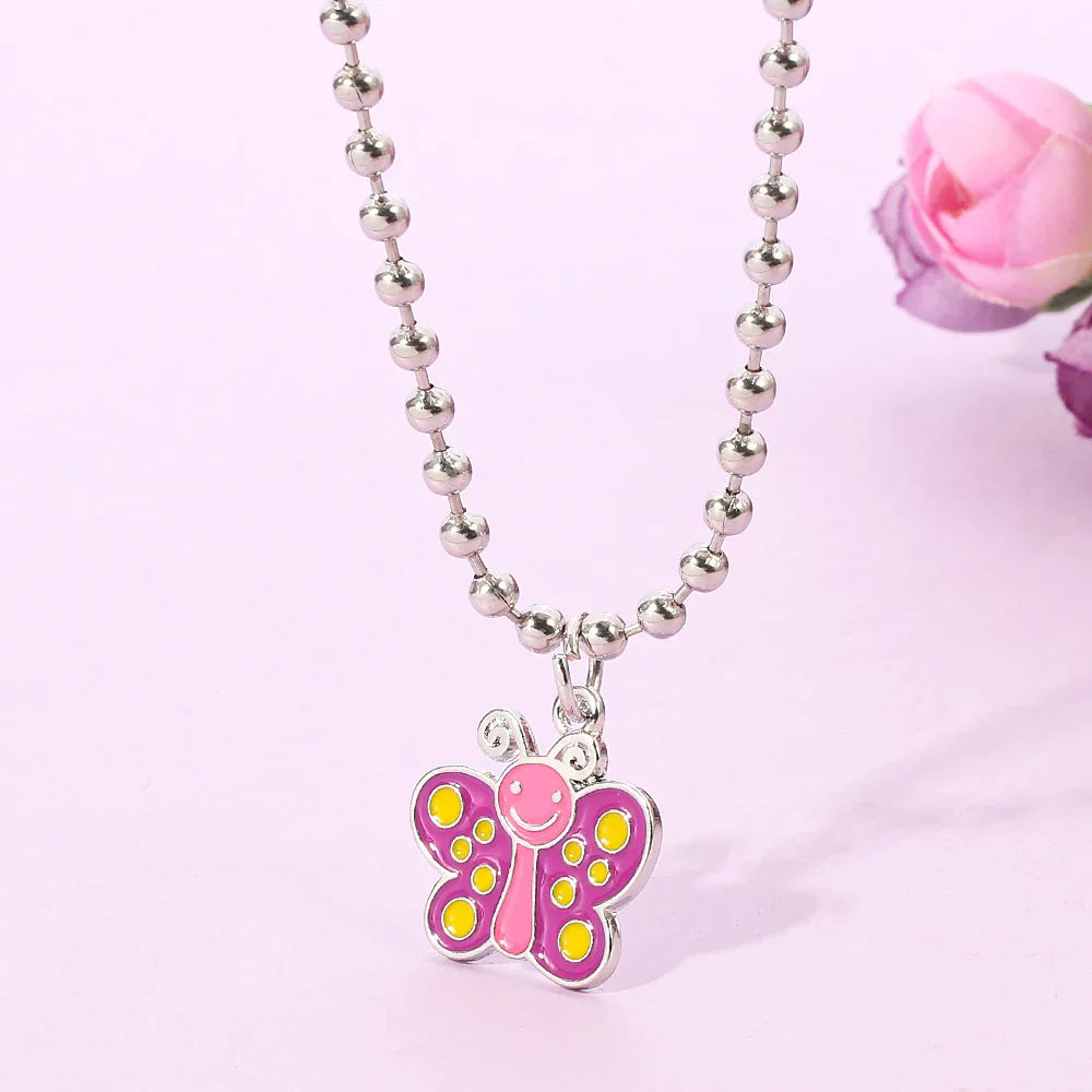 Cute Butterfly ,  Dragonfly,  and heart shape pendents