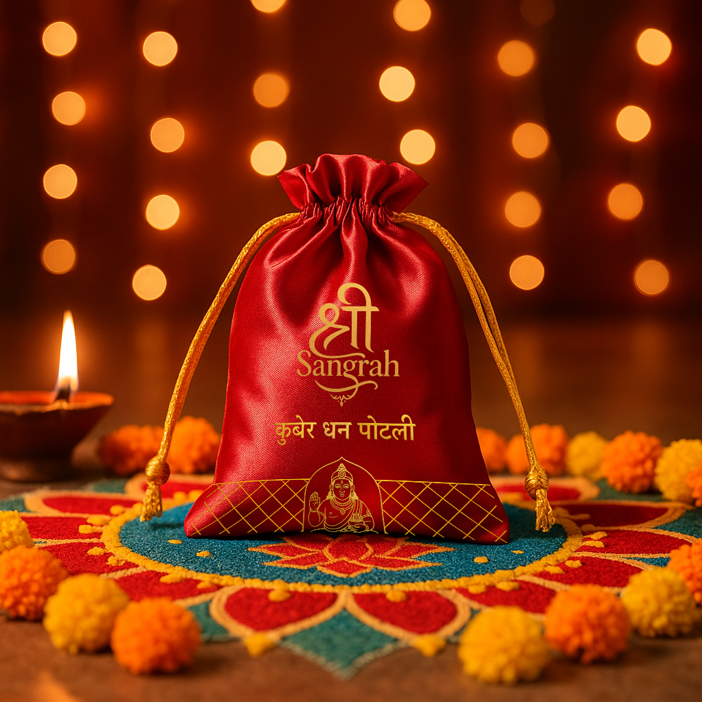 Shri Sangrah™ Kuber Mahadhan Potli (Free Shri Yantra)