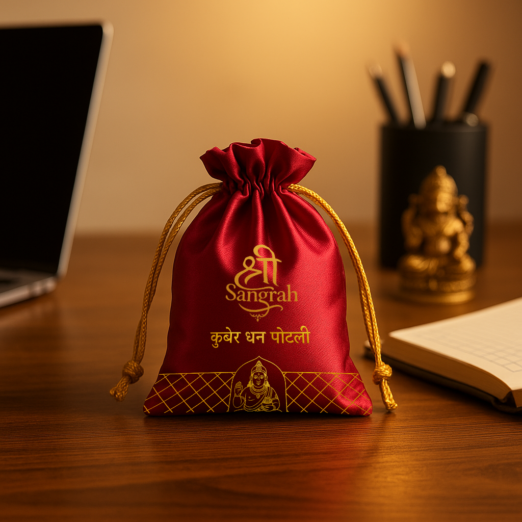 Shri Sangrah™ Kuber Mahadhan Potli (Free Shri Yantra)