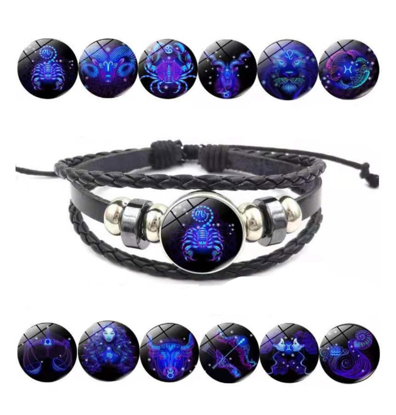 Adjustable Zodiac Sign Powerful Manifestation Bracelet (Energized)