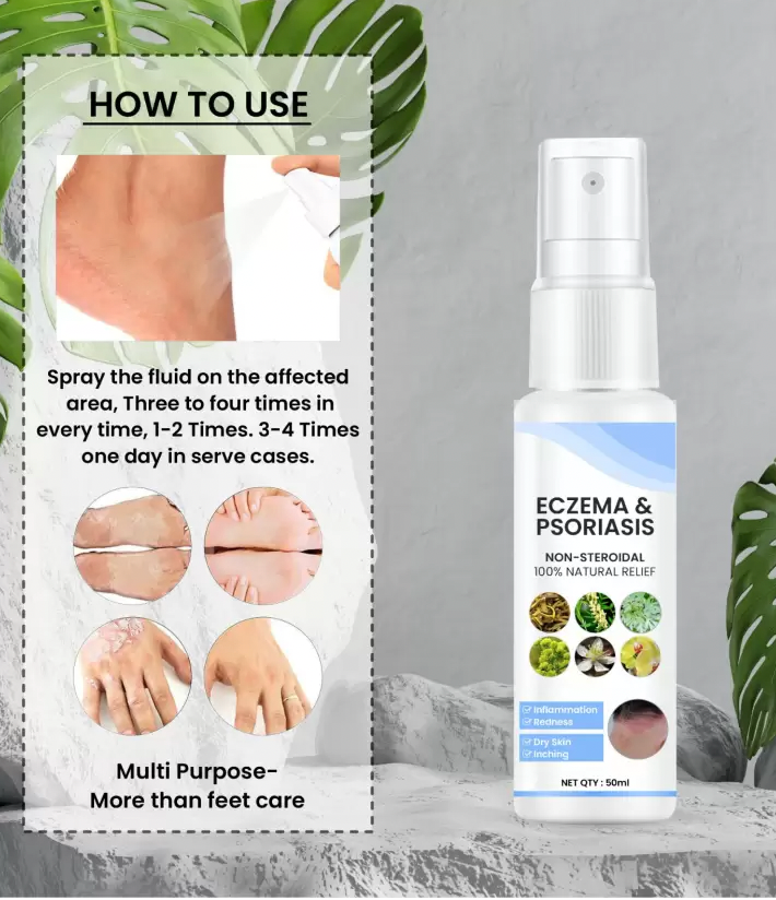 BUY1 GET1 FREE - Recommended by doctor Ecze+ Anti Fungal Spray